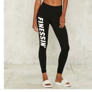 Private party finessin yoga pants